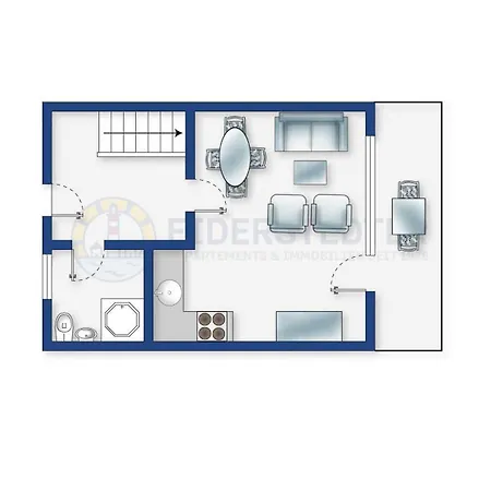 بيت للعطل Hausteil 150a Utblick Id 167 *